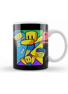 Print Shop Roblox Dabbing Noob 9 Today Mug Porcelain