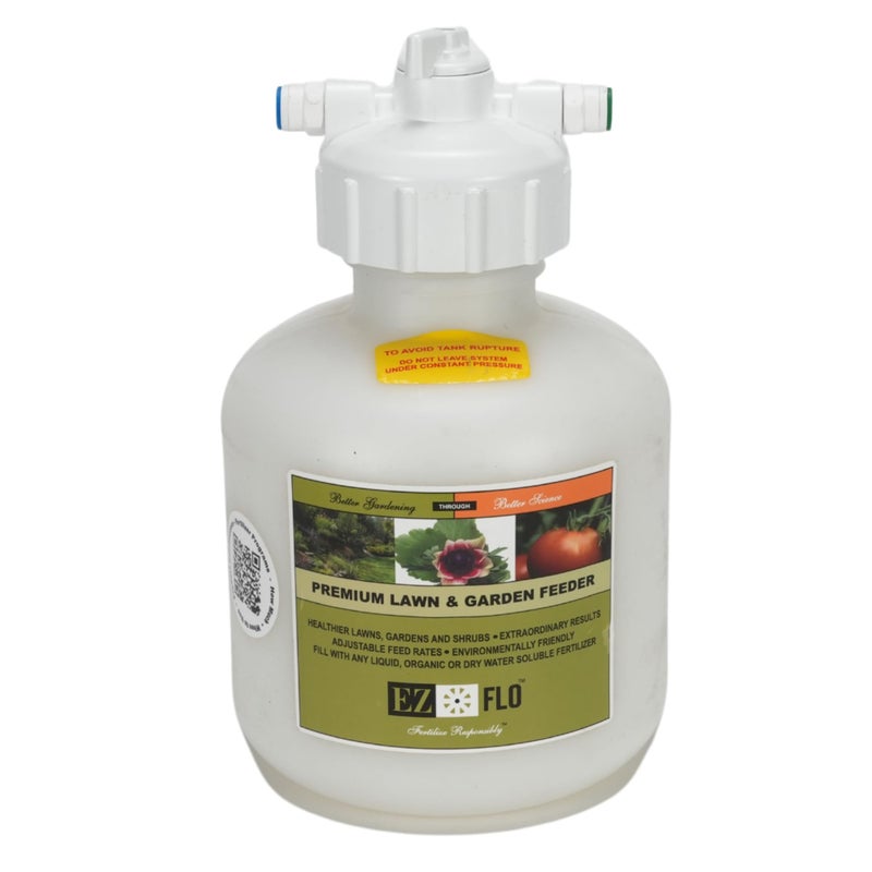 EZ-FLO 3/4 Gallon Hoseâ€‘Bib & Drip Fertilizer Injector | Lowâ€‘Pressure Garden Feeder for On/Off Flow & Drip Irrigation | EZ 2005â€‘HB - Image 4