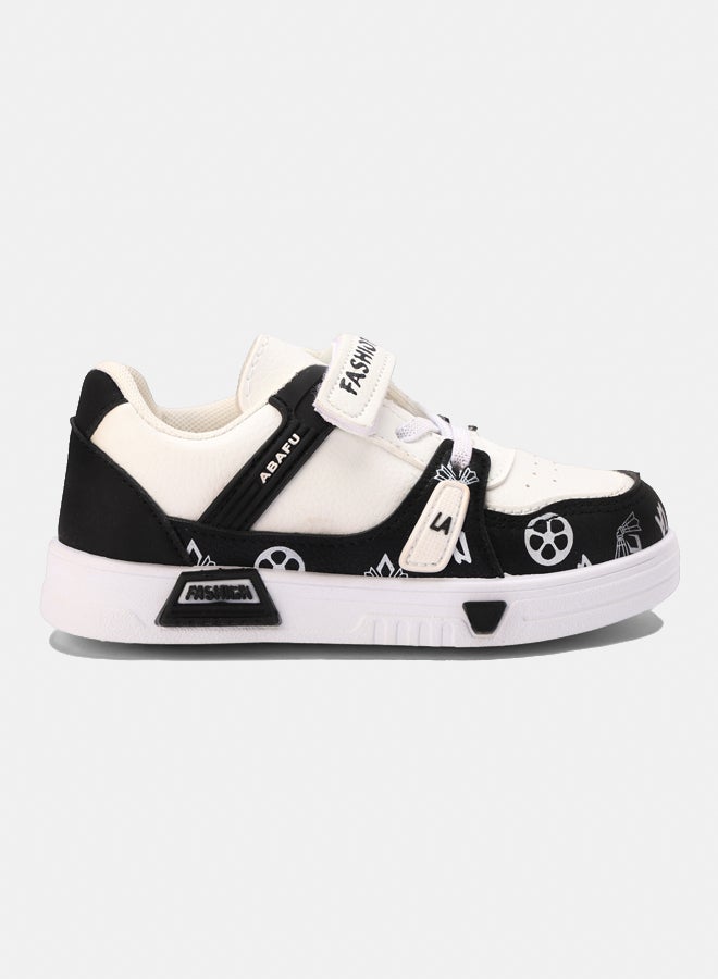 Grinta Kids Shoes - White&Black - Image 2