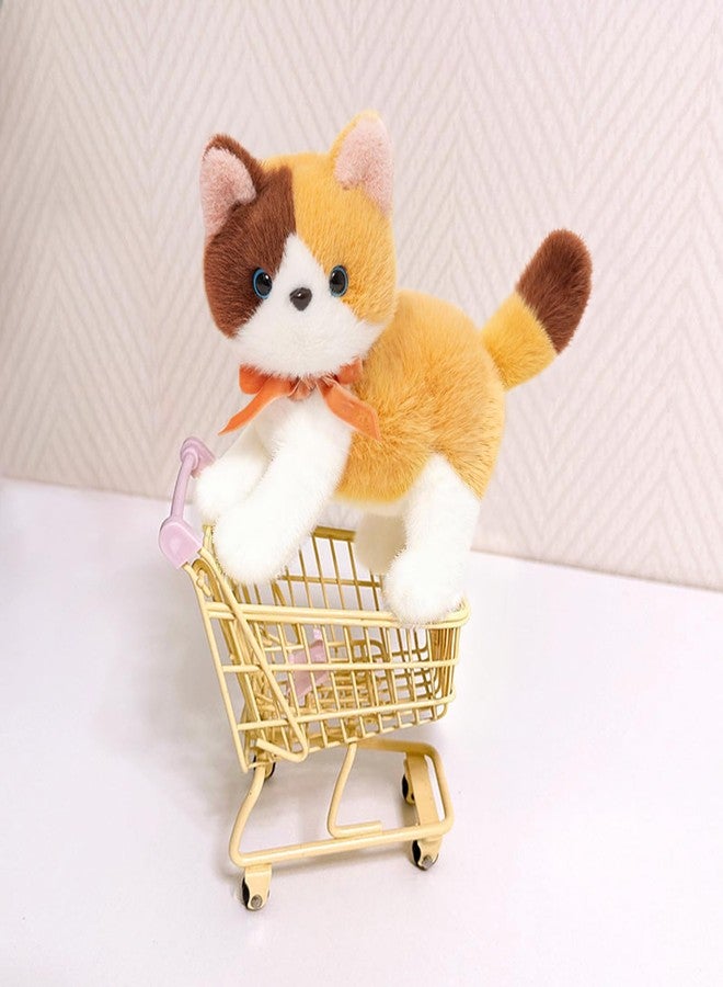Ditucu Calico Cat Stuffed Animals Cute Soft Kitten Plush Doll Small Kitty Plushies Toys Gifts for Kids 6 inch - Image 5