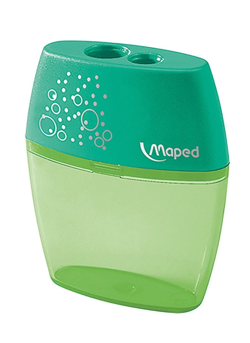 Maped 3-Piece Shaker Two Hole Sharpener Multicolour  - Image 2