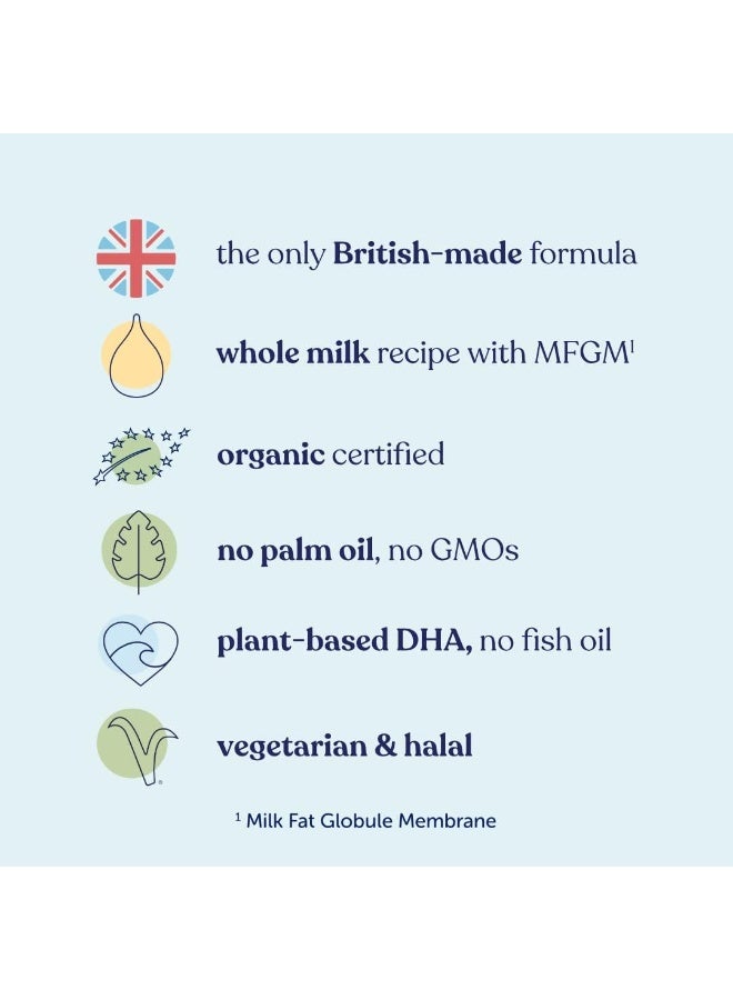 كينداميل حليب الأطفال العضوي المجفف للمرحلة الأولى 800 غرام - Image 4