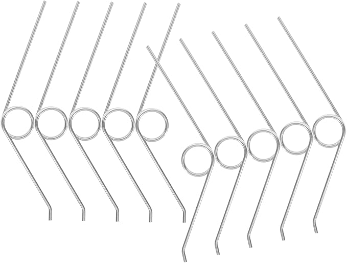 Trash Can Lid Springs Replacement 5 40X0 70X0 20CM Strong Tension Waste Basket Lid Spring 10Pcs - Image 1