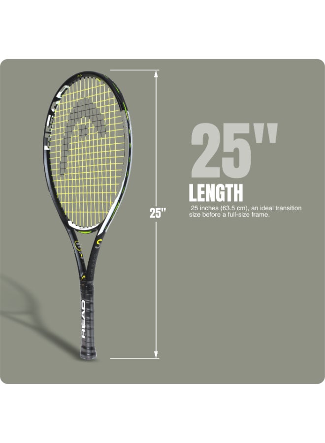 HEAD Speed 25 Junior Tennis Racquet – 25 Inch Lightweight Youth Tennis Racket, Pre-Strung Performance Frame with Power and Control for Junior and Teen Players - Premium tennis_racquets designed for performance, durability, and comfort - Image 4