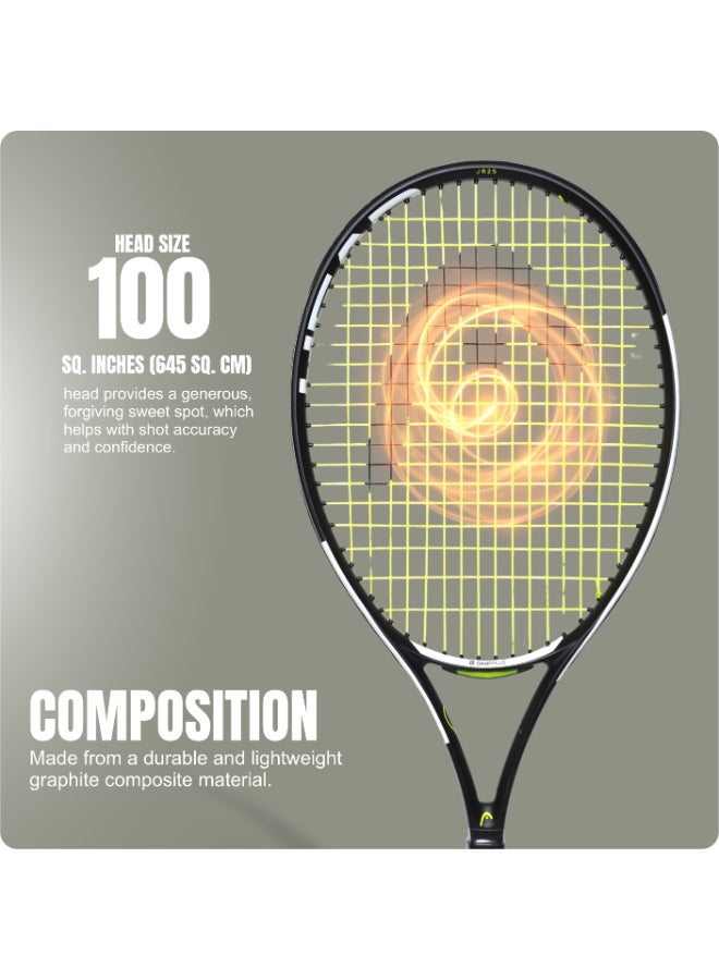 HEAD Speed 25 Junior Tennis Racquet – 25 Inch Lightweight Youth Tennis Racket, Pre-Strung Performance Frame with Power and Control for Junior and Teen Players - Premium tennis_racquets designed for performance, durability, and comfort - Image 5