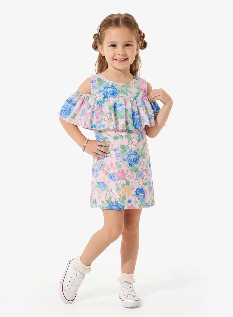 Little Golden Apple Little Floral Print Dress