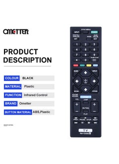 OMETTER New RM-YD093 RM-YD092 Suitable for Sony TV Remote Control Niversal KDL-32R435B 32R425B KDL-32R429B  - Image 3