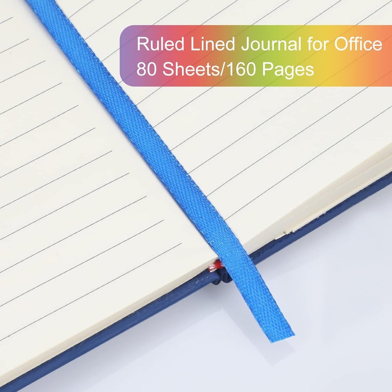 Epakh دفتر ملاحظات جيب إيباه 7 حزمة دفاتر صغيرة ميني دفتريات 35 × 55 بوصة غلاف صلب دفتر جيب صغير مع جيب داخلي وحامل قلم دفتر ملاحظات مخطط صغير للمكتب والمدرسة - Image 4