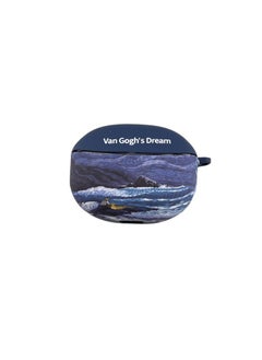 Applicable VIVO TWS3Pro/3E Wireless Bluetooth Headset Protective Case Cartoon Soft Case TWS4 Headset Case-Color:Silicone Soft Shell-wave Painter-Model:Vivo Tws 3pro (protective Case)
