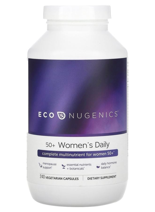 EcoNugenics Women's Daily 50+ 240 Vegetarian Capsules