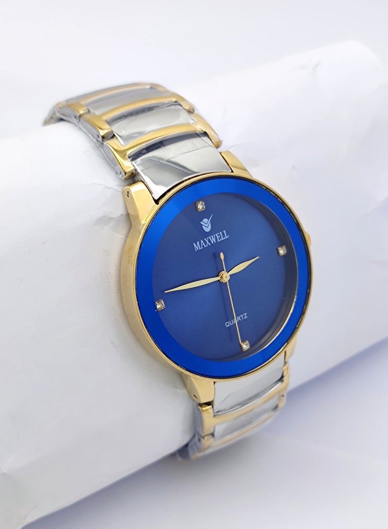 ماكسويل ساعة ماكسويل سيرميك الاصليه مكينه يابانيه ضد الماء والصدا وزجاج ضد الخدش