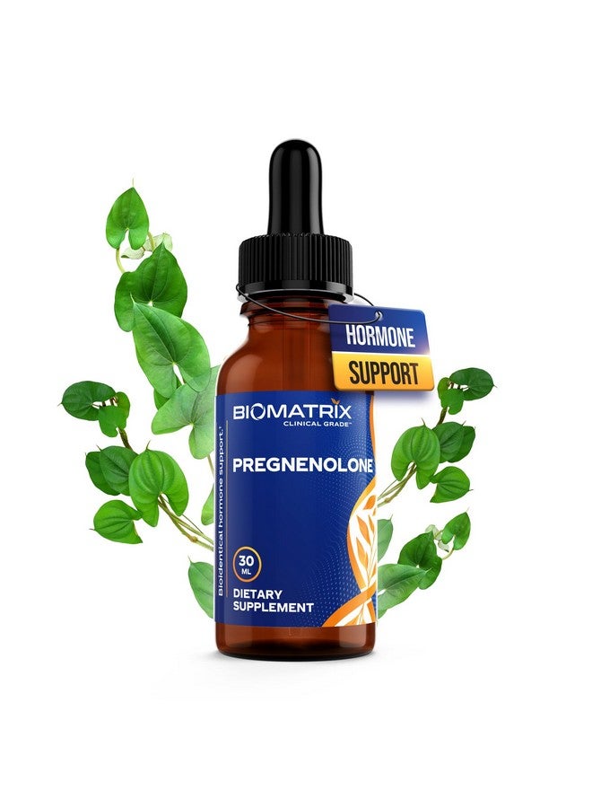 BioMatrix Pregnenolone Supplement, Sublingual Micronized Liquid for Memory, Mood, Brain Health | 3X Better Absorption Than Capsules (30 ml) - 30-60 Day Supply - Image 1