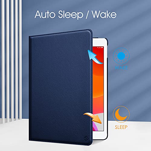 Fintie Rotating Case for iPad 9th Generation (2021) / 8th Generation (2020) / 7th Gen (2019) 10.2 Inch - 360 Degree Rotating Stand Cover with Pencil Holder, Auto Wake Sleep, Navy - Image 2