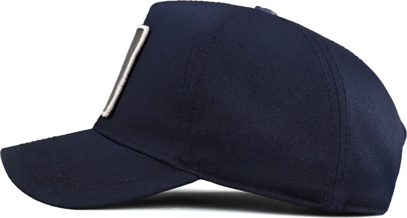 بلاك بورك V1 Baseball Kurt - Unisex Navy Blue Hat (Cap) with 3sk Code Logo