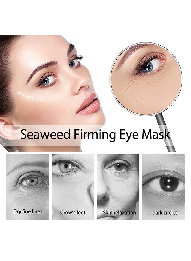 West&Month Seaweed Firming Eye Mask ,Lifts And Lightens Fine Lines Around The Eyes, And Moisturizes Dark Circles With Moisturizing Eye Mask，Suitable For Use Before Making Up ,30 Pairs - Image 2