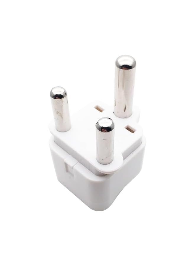 PROMASS محول قابس عالمي 3 دبابيس، 10 أمبير إلى جنوب أفريقيا، ليسوتو، موزمبيق، ناميبيا، سوازيلاند، زيمبابوي، قابس ثلاثي كبير [1 قطعة] - Image 3