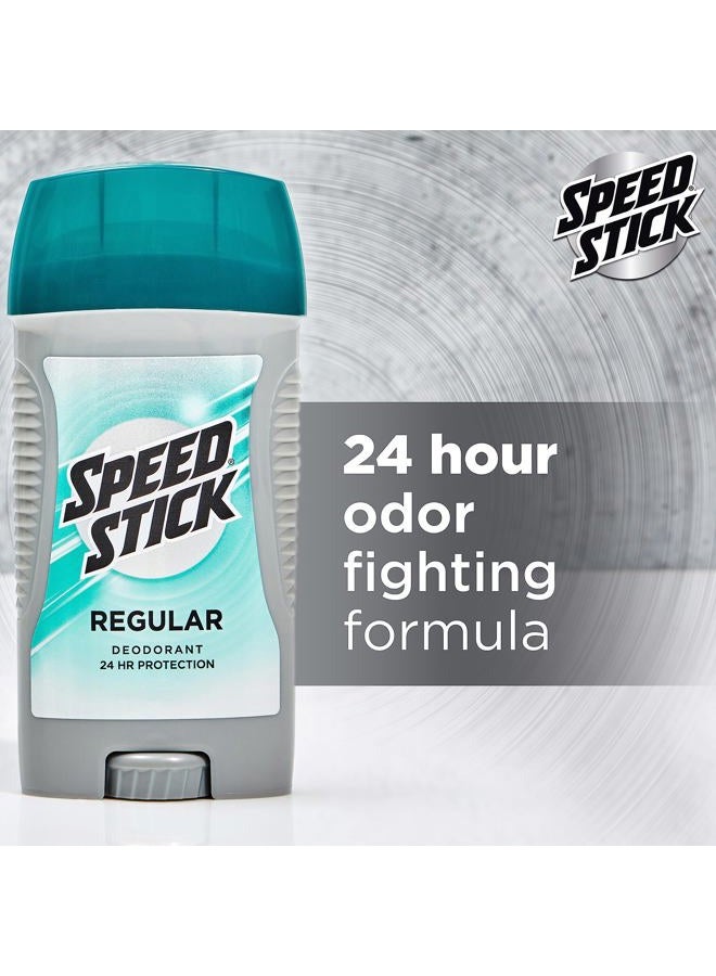 Speed Stick Men's Deodorant, Regular, 3 Ounce, 4 Pack - Image 5