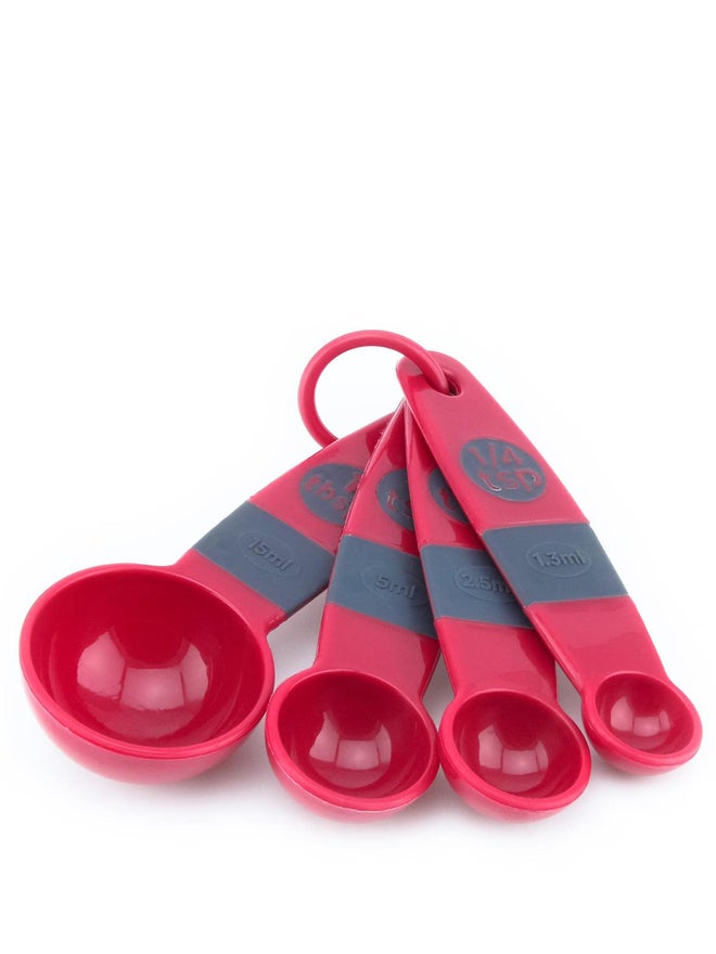Cuisine Art Red Plastic - Measuring Spoons - Image 2