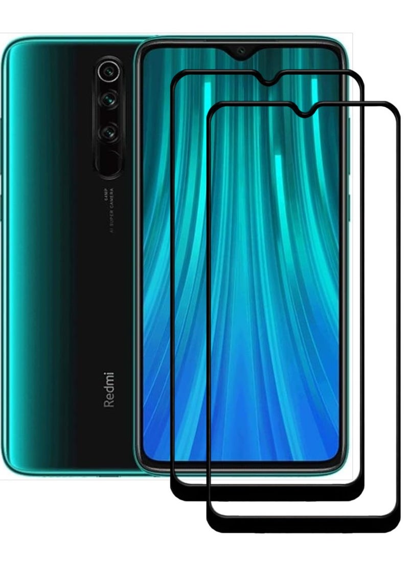 ACLIX 2 Pieces Antistatic ESD Dustproof Premium Quality High Definition Tempered Glass Screen Protector Designed For Xiaomi RedmiNote 8 Pro - Image 1