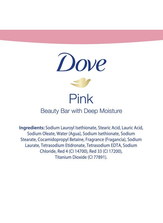 Dove Beauty Bar, Pink 4 oz, 8 Bar - Image 2