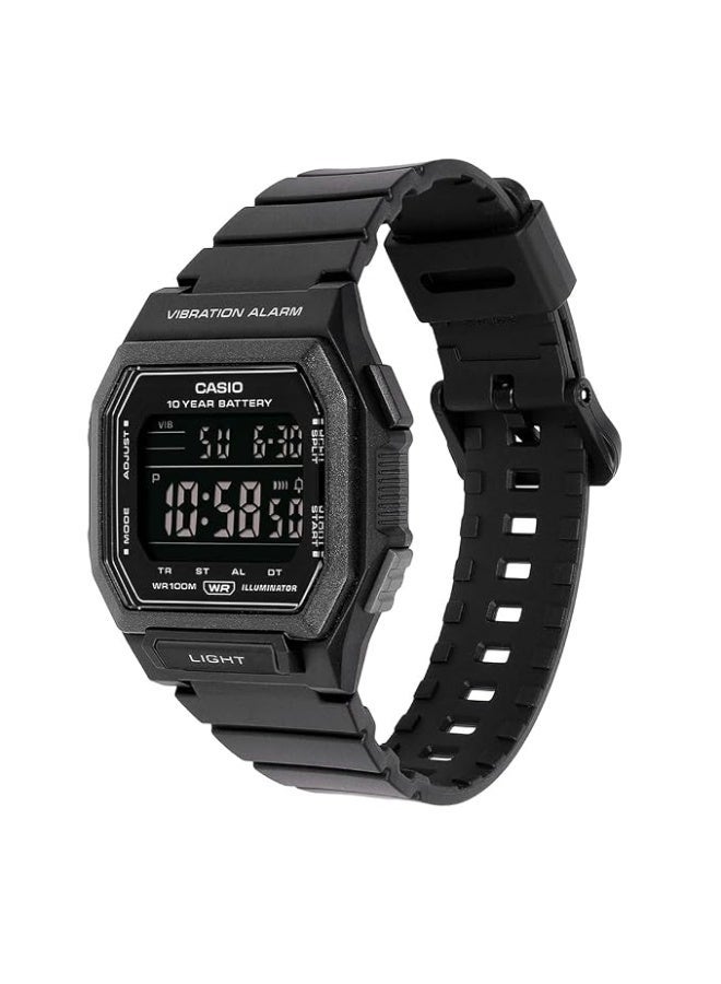 Casio W-738H-1BVDF Digital Clear Watch Unisex - Image 5