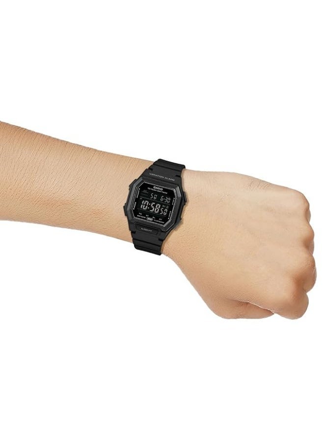 Casio W-738H-1BVDF Digital Clear Watch Unisex - Image 2