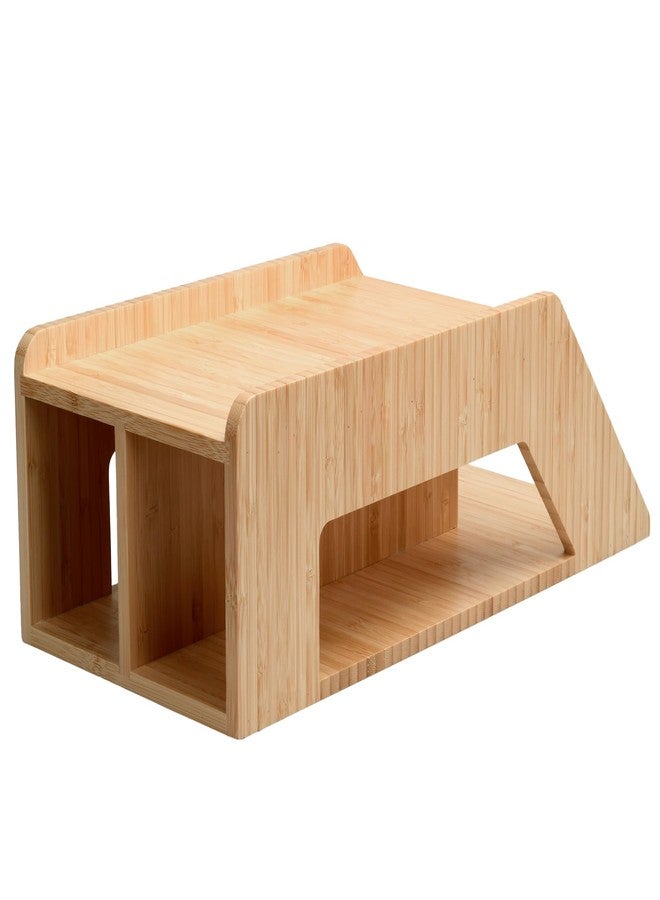 Mobilevision Bamboo Stand for Water Jugs/Large Beverage Jugs for Dispensing Drinks - Image 5