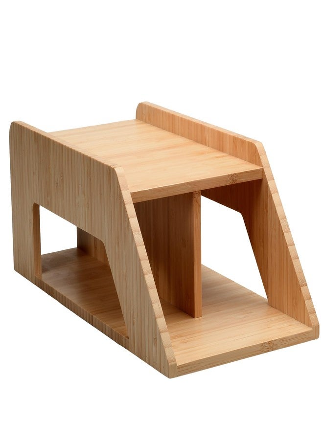 Mobilevision Bamboo Stand for Water Jugs/Large Beverage Jugs for Dispensing Drinks - Image 2