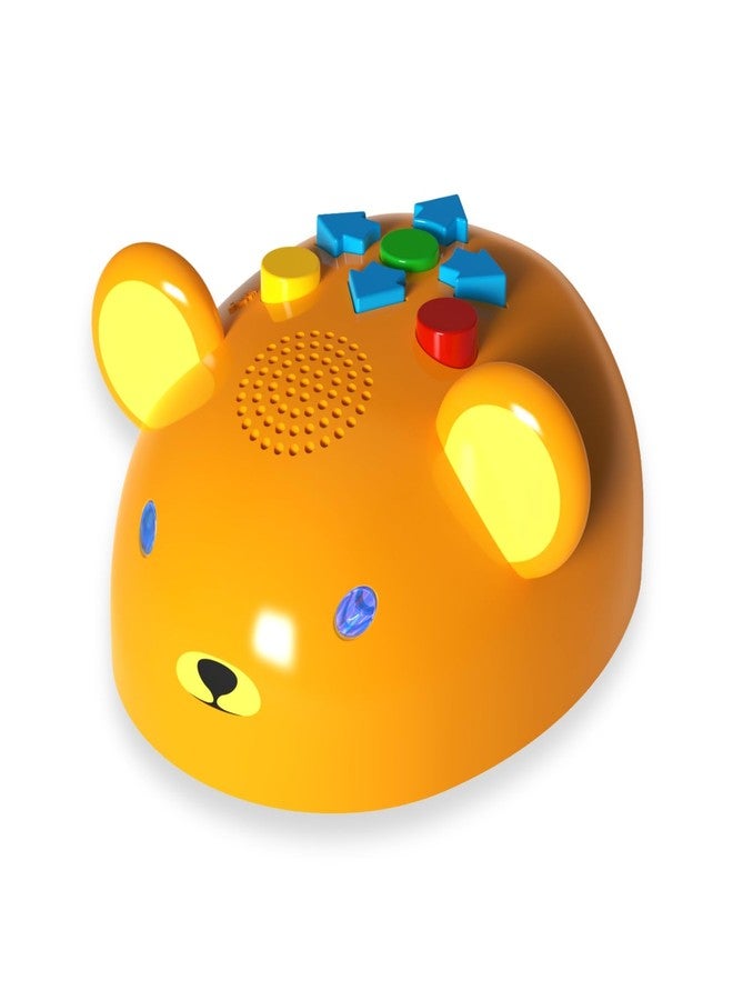 Apitor Robot Bear Screen-Free Coding Robot for Kids Ages 3-5, First Coding Toy with Lights, Sounds & Alphabet Map, STEM Learning Toy Birthday Gift for Boys & Girls - Image 1