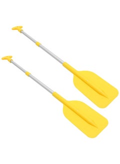 BESPORTBLE Sup Paddles Aluminum Alloy Telescopic Boat Oars For Summer Outdoor Water Canoe Kayak Surfing Paddle Supplies 54106Cm (Yellow)  - Image 1