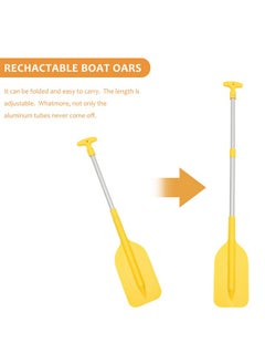 BESPORTBLE Sup Paddles Aluminum Alloy Telescopic Boat Oars For Summer Outdoor Water Canoe Kayak Surfing Paddle Supplies 54106Cm (Yellow)  - Image 5