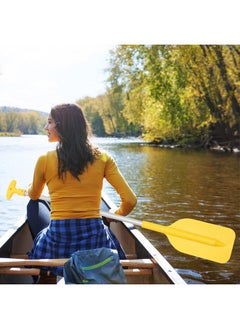 BESPORTBLE Sup Paddles Aluminum Alloy Telescopic Boat Oars For Summer Outdoor Water Canoe Kayak Surfing Paddle Supplies 54106Cm (Yellow)  - Image 4