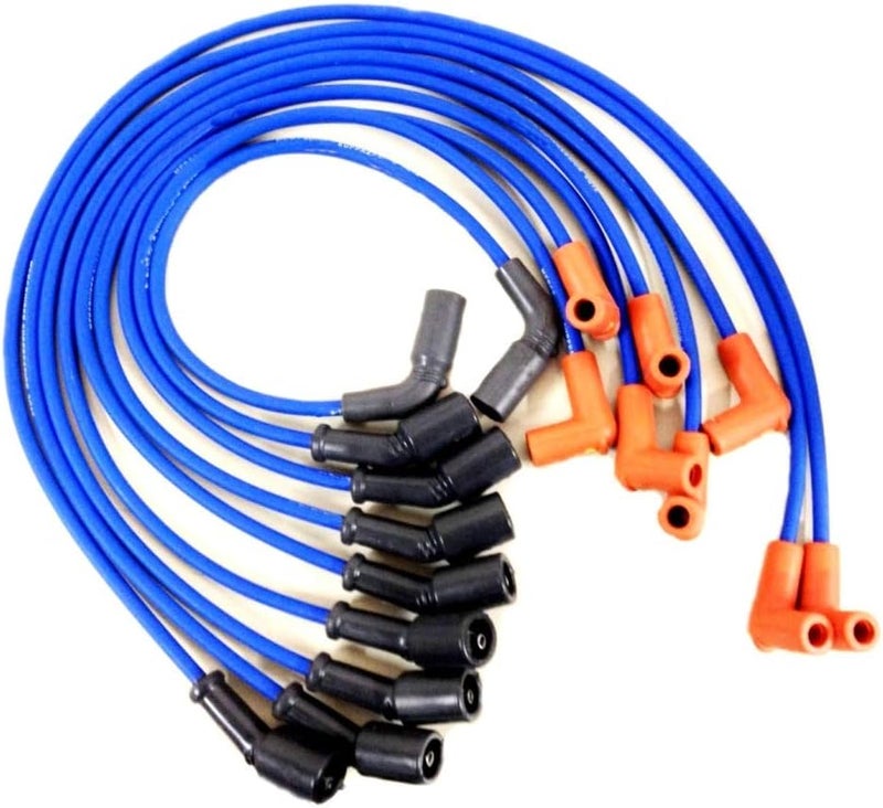 Spark Plug Ignition Wires for Mercruiser MPI Flat Cap V8# 18-8828-1, 9-28009, 84-863656A1