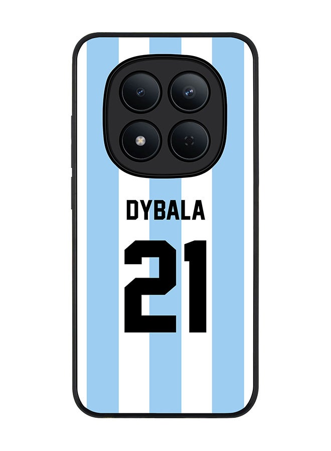 For Xiaomi Redmi Note 15 Pro 5G Case,Slim fit Camera Protection, Shockproof Thin Phone cover  - Football - Argentina,  Dybala