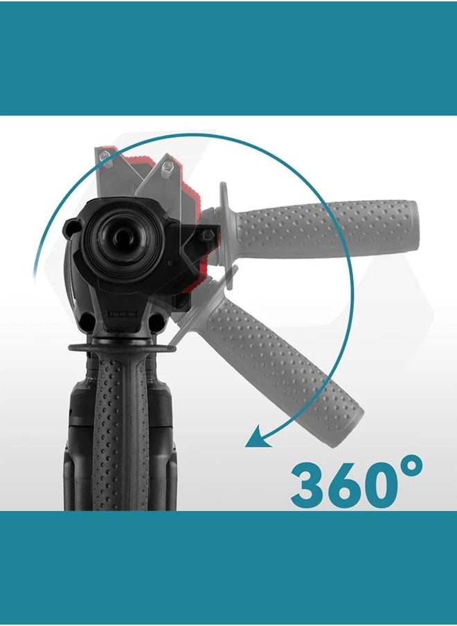 Hammer 26 MM 900 RPM/ 110-220V / 50-60Hz 3 Speeds Forward/Reverse 5 Accessories and Tool Boxes