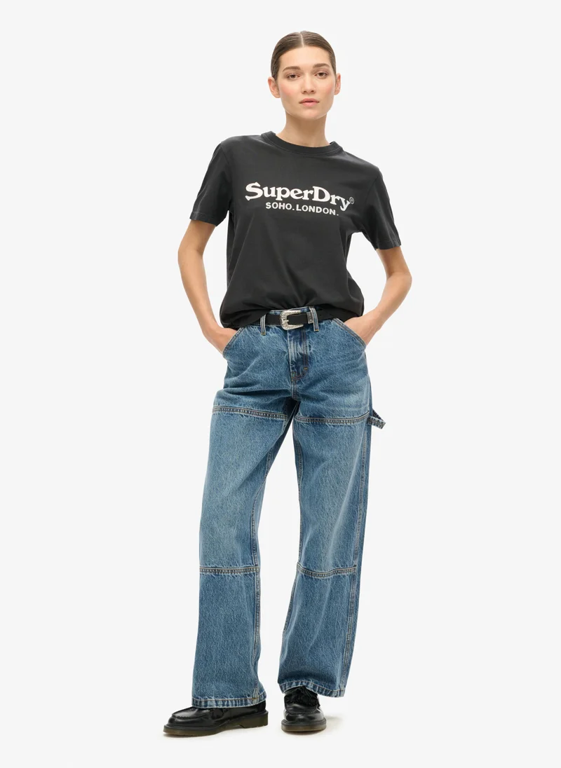 Superdry METALLIC VENUE RELAXED TEE