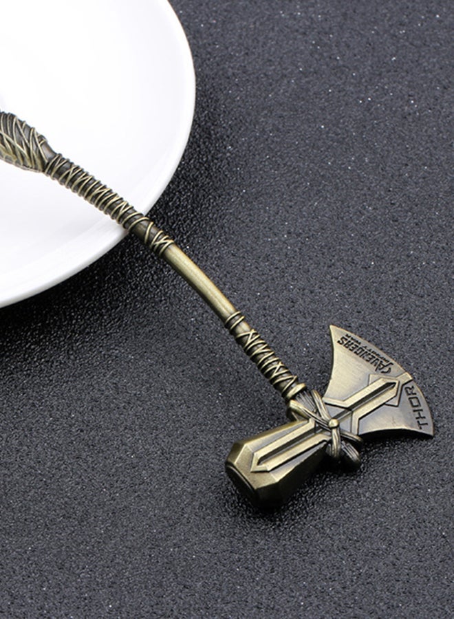 NIBEMINENT Thor Hammer Keychain Bronze - Image 4