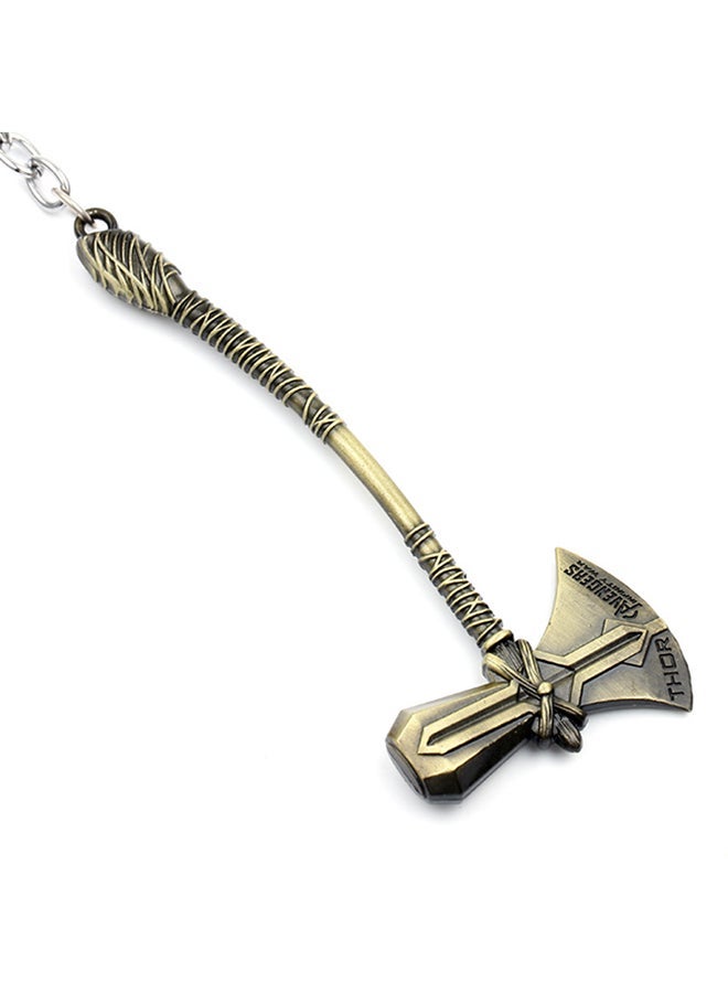 NIBEMINENT Thor Hammer Keychain Bronze - Image 3