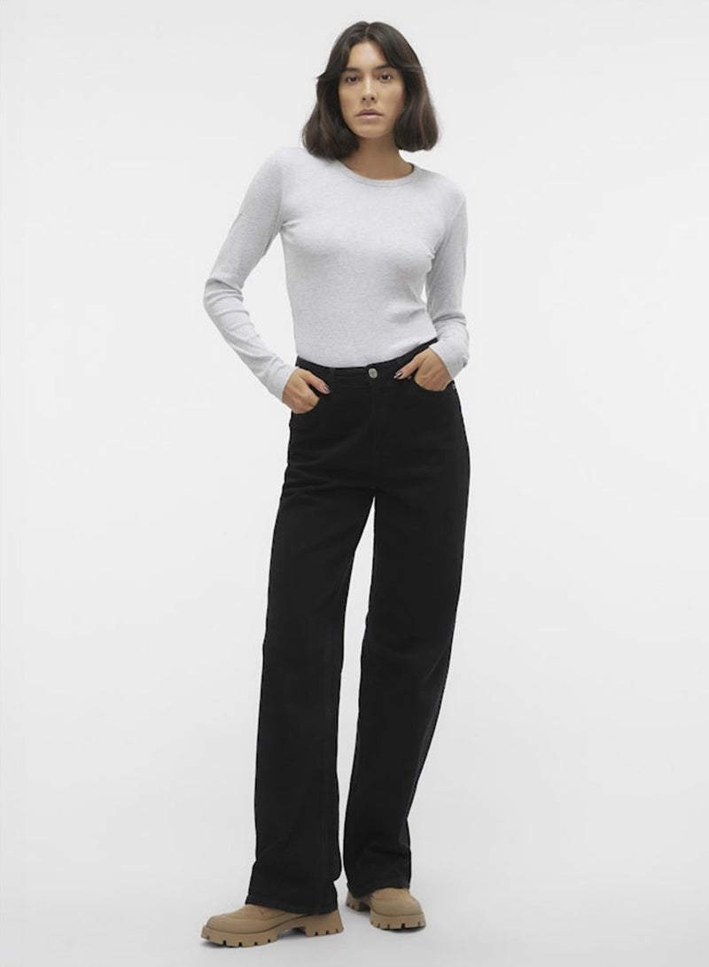 VERO MODA VMCHLOE LS SHORT TOP JRS NOOS - Image 3