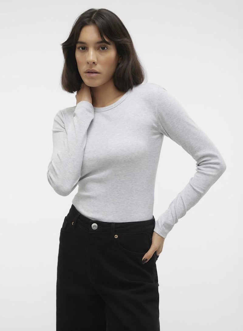 VERO MODA VMCHLOE LS SHORT TOP JRS NOOS - Image 4
