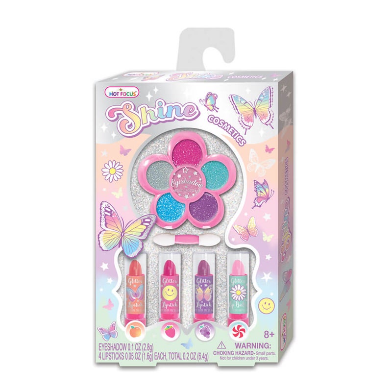 Hot Focus Tie Dye Butterfly Shine Cosmetics Set (6 Pieces) - Image 2