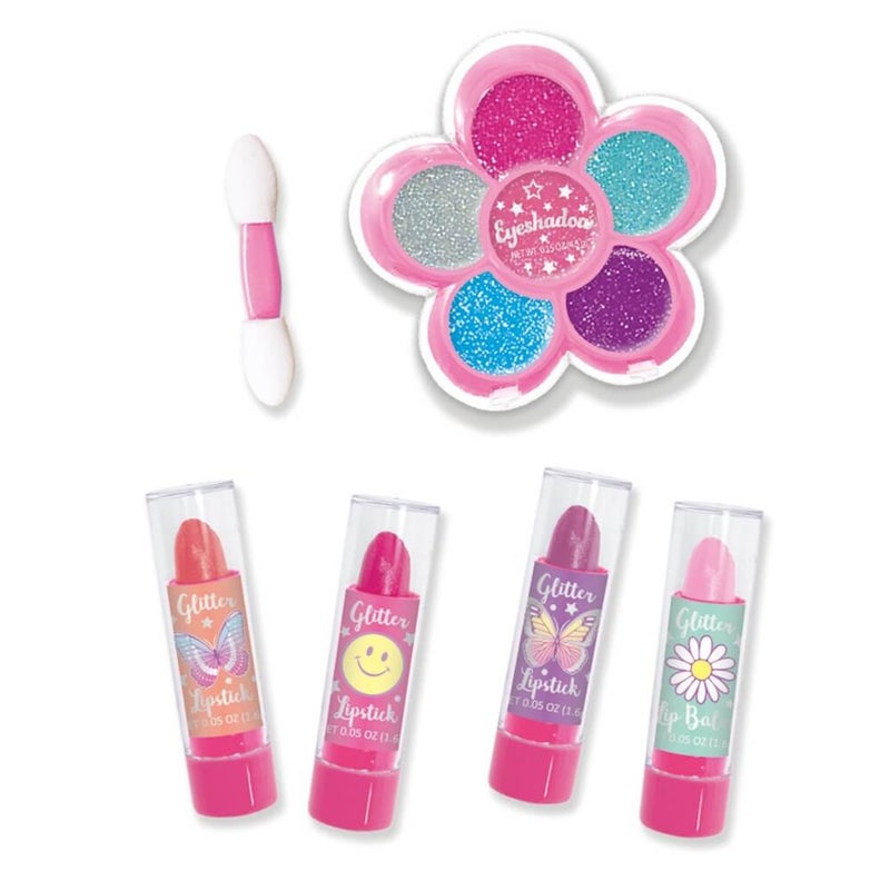 Hot Focus Tie Dye Butterfly Shine Cosmetics Set (6 Pieces) - Image 1