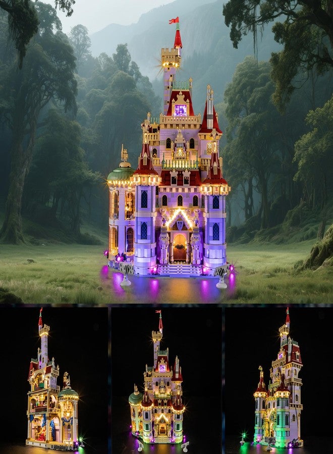 YEABRICKS LED Light for 43263 Disney Beauty and The Beast Castle Building Blocks Model (Building Set NOT Included) - Image 3