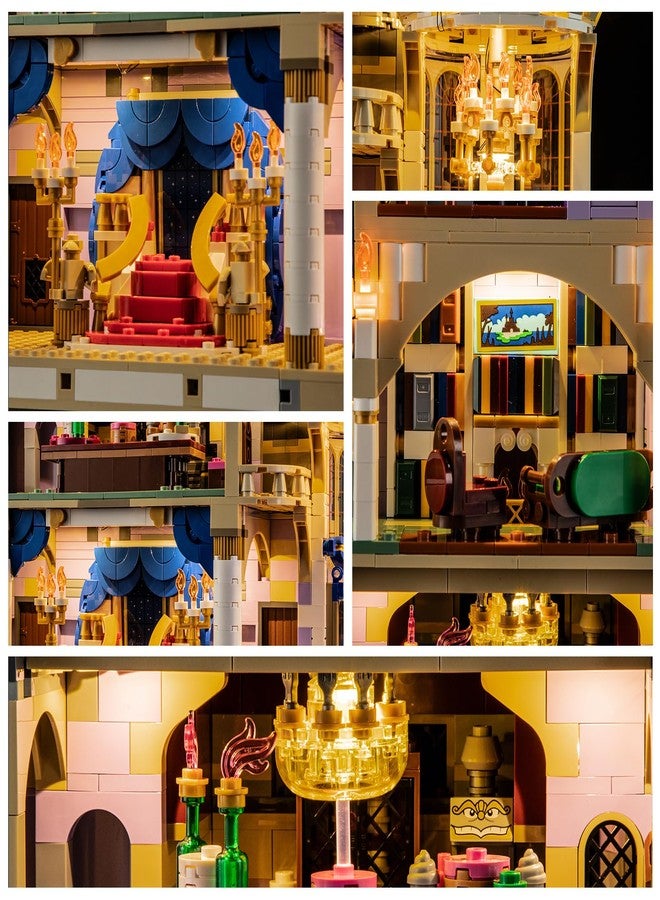 YEABRICKS LED Light for 43263 Disney Beauty and The Beast Castle Building Blocks Model (Building Set NOT Included) - Image 4