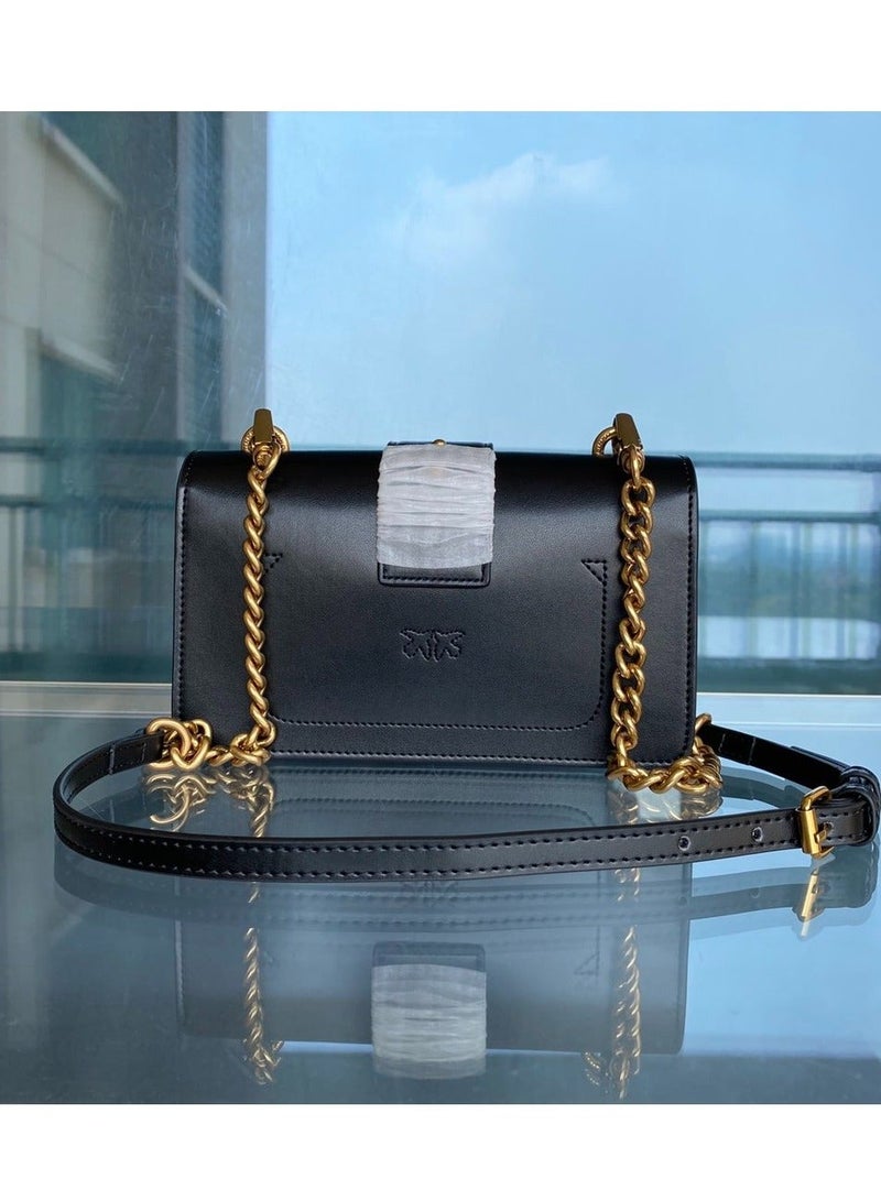 Pinko Chain Crossbody Shoulder Bag 22*14*7cm - Image 3