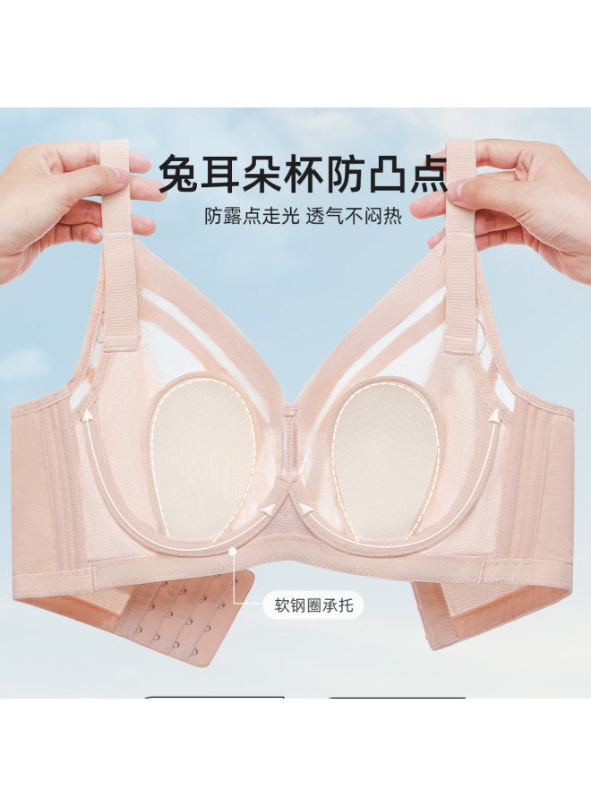 Fenton Mulberry Silk Modal Anti-sagging Push-up Bra With Crystal Cups - Ultra-thin Lingerie For Enhanced Or Minimized Bust Effect - Image 4