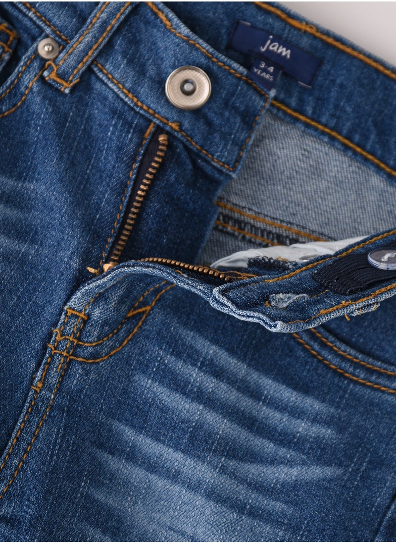 JAM - Active Adventures: Boys Stretchy Denim Jeans Comfort & Style for On-the-Go Boys - Image 1