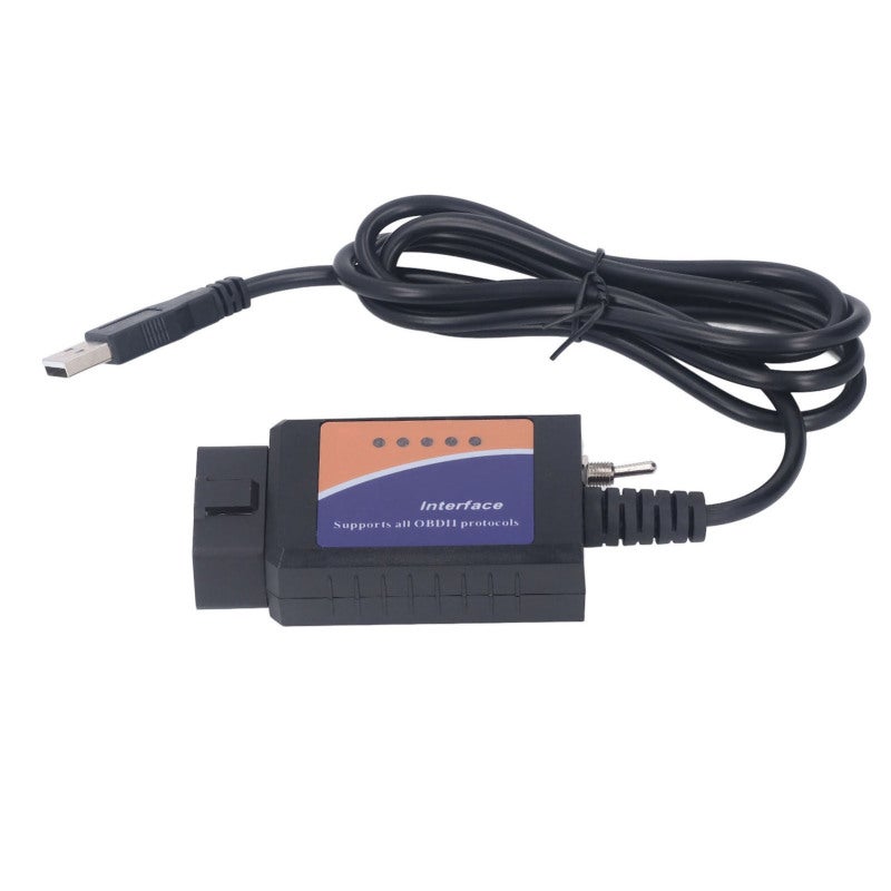 ELM327 Car Diagnostic Tool PIC18F25K80 FTDI - OBD2 Scanner Code Reader with Switch for MS CAN HS CAN Bus for Ford Focus Vehicles V1.5 - Image 1