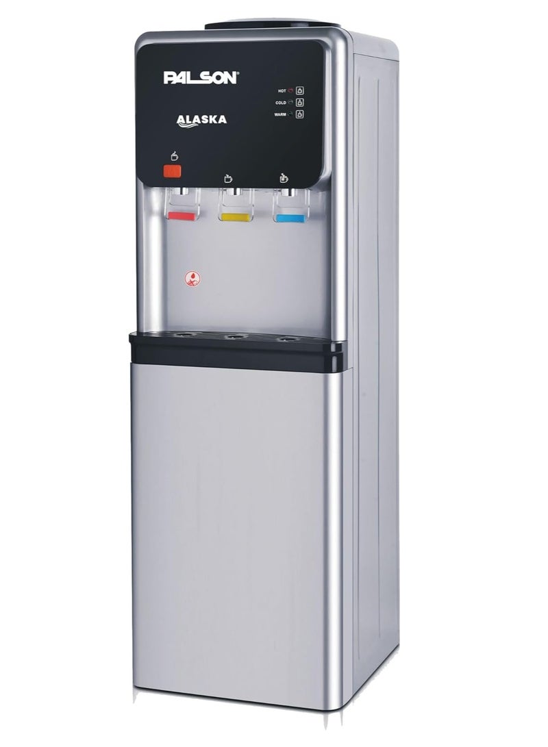 بالسون مبرد مياه علوي، 3 صمامات، مياه باردة وساخنة وراكدة، فضي، موديل 40061