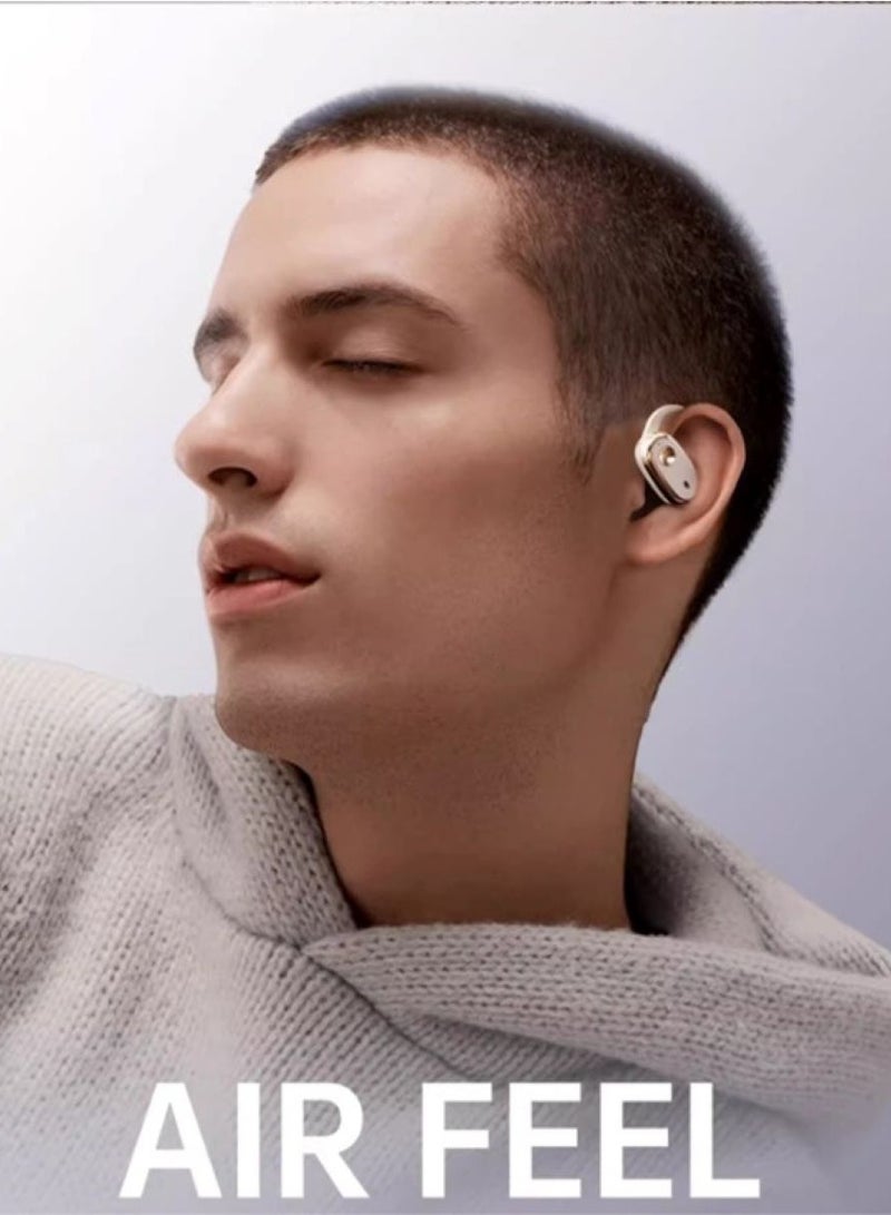 GT9 Wireless Earbuds, Open Ear Bluetooth 5.4 Headphones 4-Mics ENC Clear Call, Light-Weight Earphones, Open-ear Listening, OWS Bluetooth Earbuds Touch Control, Waterproof, High Battery, Privacy Protection, Black - Image 5